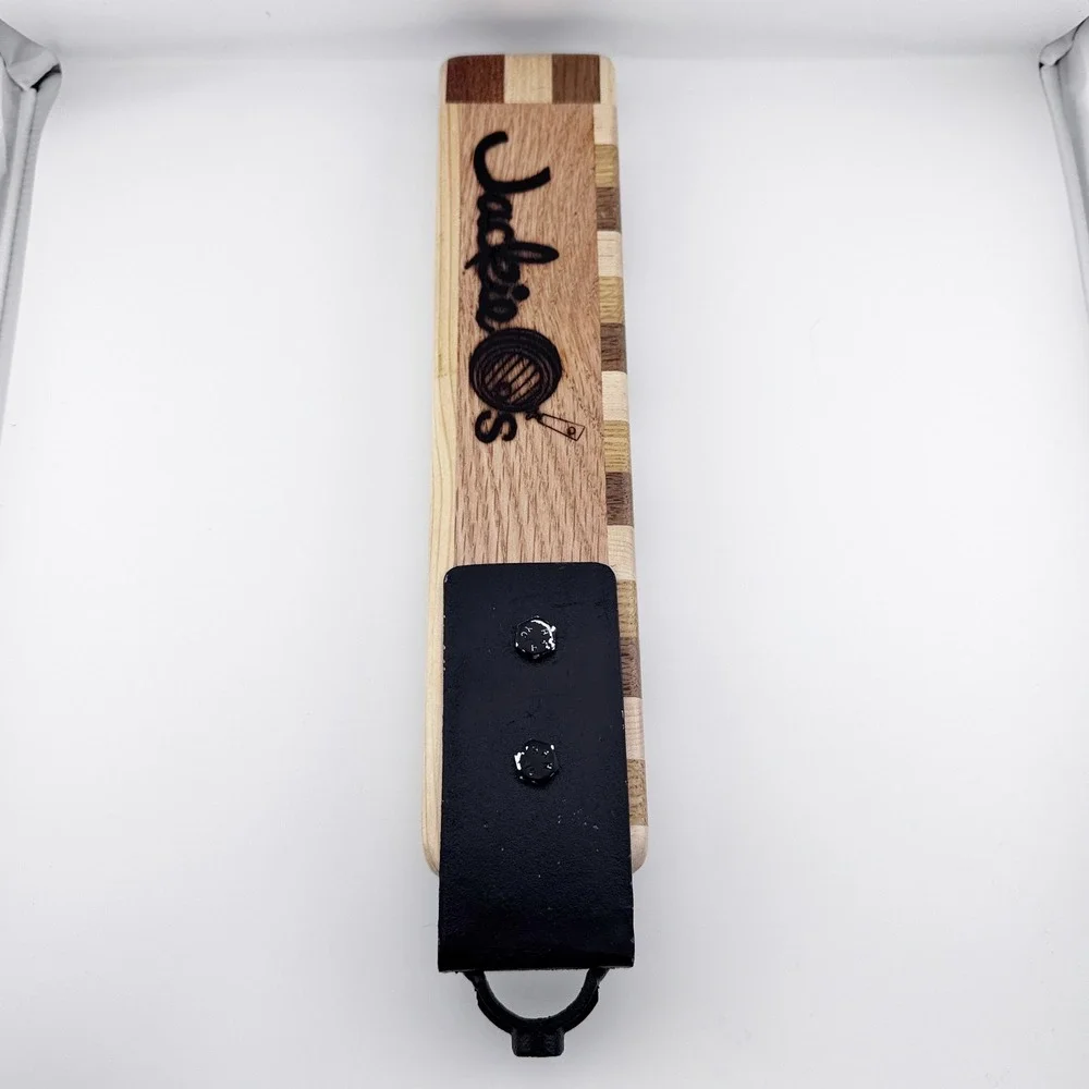 Jackie Os Brewery Wood Tap Handle Athens Ohio Craft‎ Beer Knob Keg Draft Pull